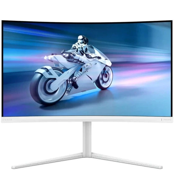 Monitor Philips 31.5 inch 32M2C5501, Curvature 1500R, 16:9, VA, 2560x1440, 180Hz, GtG 1ms, Luminozitate max 300 cdmp, Contrast static 3500:1