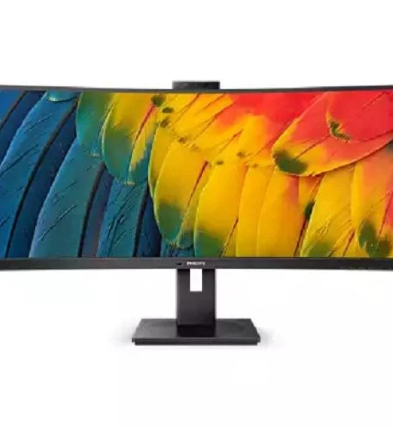 Monitor Philips 34 inch 34B1U5600CH, Curvature 1500R, 21:9, VA, 3440x1440, 100Hz, GtG 4ms, Luminozitate max 350 cdmp, Contrast static 3000:1, Contrast dynamic Mega Infinity DCR, Viewing