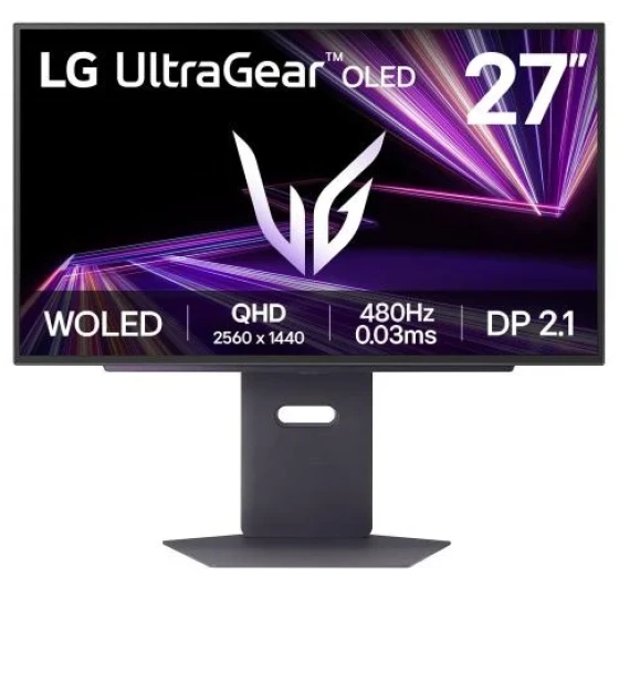 Monitor LG 27 inch 27GX790A-B.AEU, 16:9, OLED, 2560x1440, 480Hz, GtG 0.03ms, Luminozitate max 275cd/m², Contrast static 1.5M 1, Colours