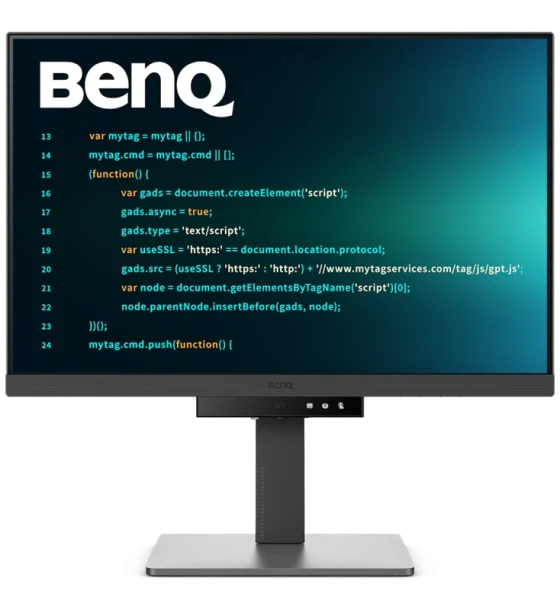 Monitor BenQ 24 inch RD240Q, 16:10, IPS, 2560x1600, 60Hz, GtG 5ms, Luminozitate max 300 cdmp, Contrast static 1000:1