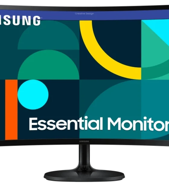 Monitor Samsung 27 inch LS27D360GAUXEN, Curvature 1800R, 16:9, VA, 1920x1080, 100Hz, GtG 4ms, Luminozitate max 250 cdmp, Contrast static 3000:1