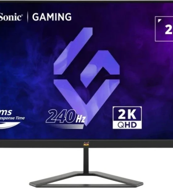 Monitor ViewSonic 27 inch VX2758A-2K-PRO-3, 16:9, IPS, 2560x1440, 240Hz, MPRT 1ms, Luminozitate max 300 cdmp, Contrast static 1000:1, Contrast dynamic 80M 1