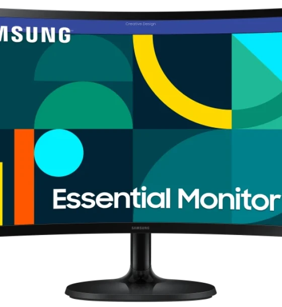 Monitor Samsung 24 inch LS24D360GAUXEN, Curvature 1800R, 16:9, VA, 1920x1080, 100Hz, GtG 4ms, Luminozitate max 250 cdmp, Contrast static 3000:1