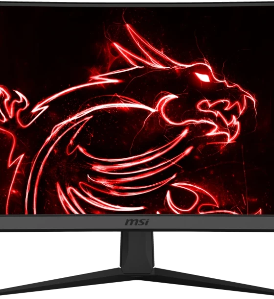Monitor MSI 24 inch G24C6 E2, Curvature 1500R, 16:9, VA, 1920x1080, 180Hz, MPRT 1ms, Luminozitate max 250 cdmp, Contrast static 3000:1, Contrast dynamic 100M 1