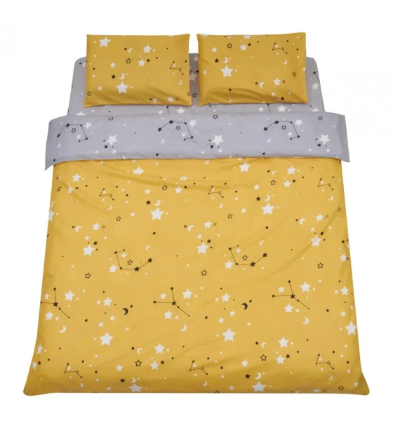 Lenjerie de pat ks microfibra stars