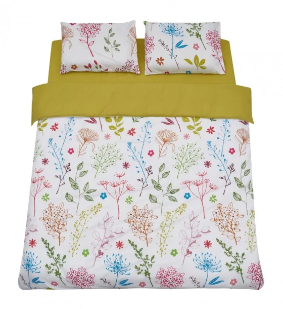 Lenjerie de pat ks microfibra flowers