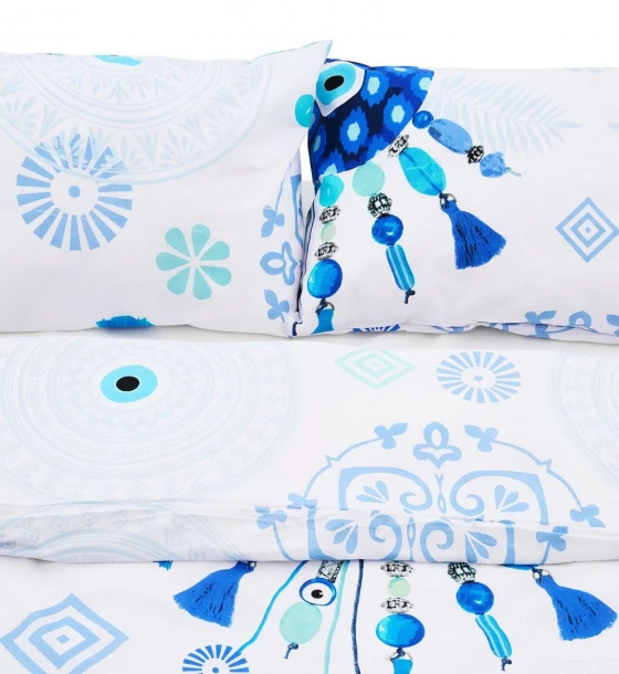 Lenjerie kingsize, bumbac, 132 TC, Paros