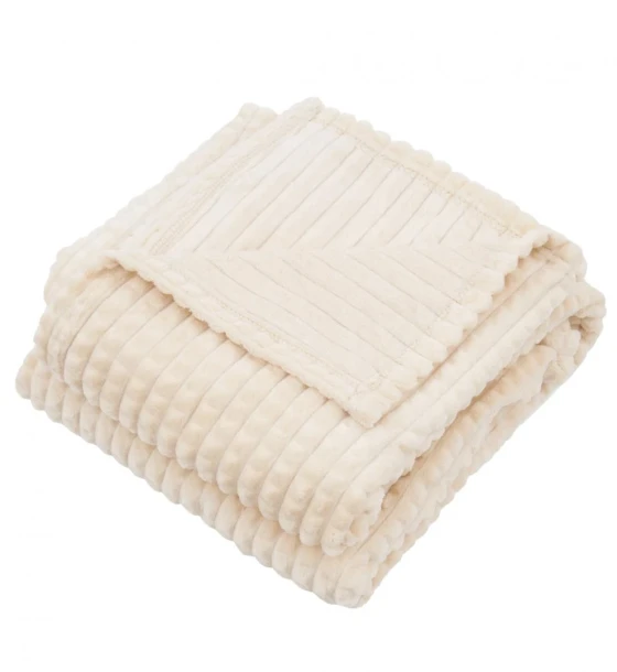 Patura flannel 200X220 cm crem