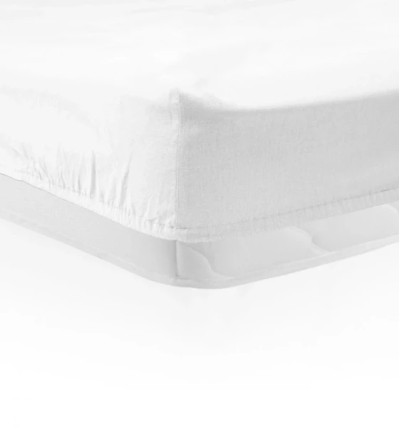Cearsaf de pat Cearceaf pat cu elastic 140X200 cm alb