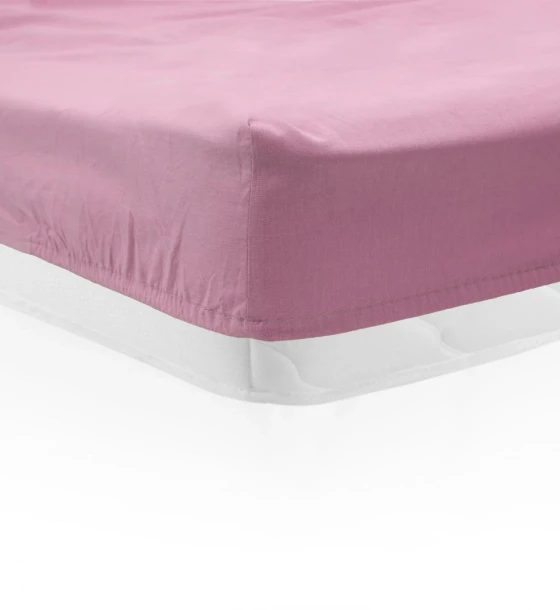 Cearsaf de pat Cearceaf pat cu elastic 180X200 cm roz