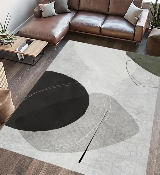Covor printat, PORTER 200x300 cm, lavabil cu spate antialunecare, inaltime fir 3mm