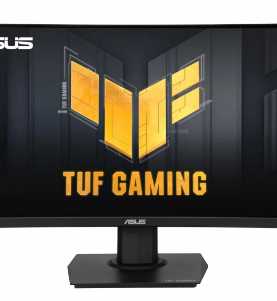 Monitor LED Curbat ASUS TUF Gaming VG24VQER, 23.6inch, 1920x1080, 1ms, Black
