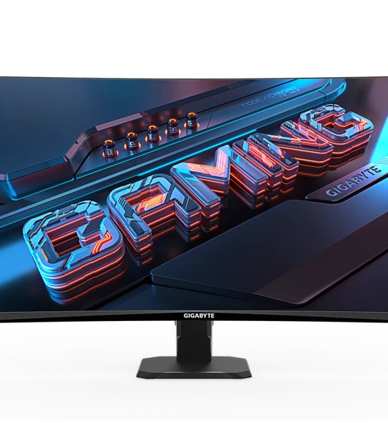 Gigabyte Monitor Gaming 27 inch VA 1500R GS27FC, Non-glare, 1920 x 1080 FHD, Luminozitate 250 cdmp, Contrast 3000:1, Culori 16.7M, Timp raspuns 1ms, 180Hz, HDR Ready, Flicker-free