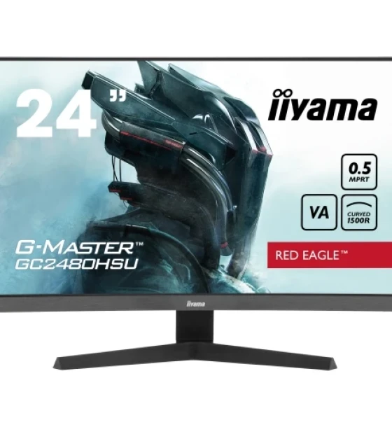 Monitor LED Curbat Iiyama Red Eagle G-MASTER GC2480HSU-B1, 23.6inch, 1920x1080, 0.5ms, Black