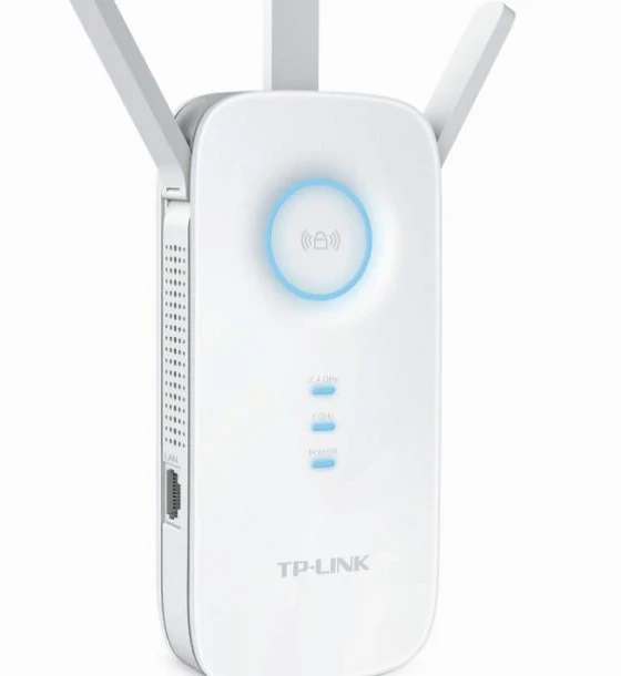 Access point Range Extender wireless AC1750 TP-Link RE450, Moduri RE AP, Gigabit, Antene externe, Dual Band