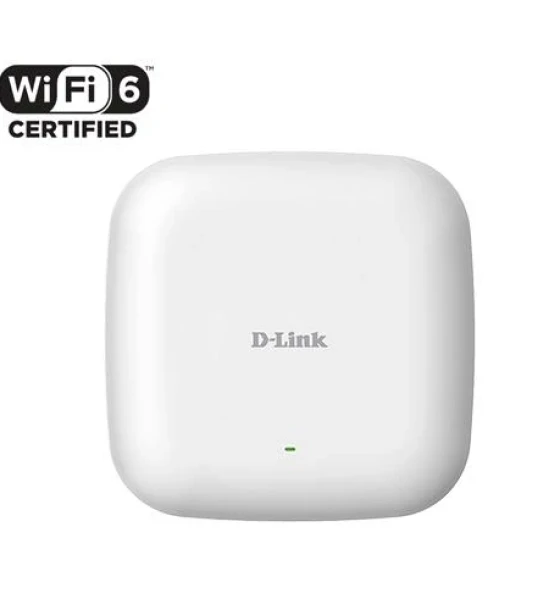 Access point AX1800 wi-fi 6 D-link, DAP-X2810, Nuclias Connect, Up to 1800 Mbps 2.4 GHz + 5 GHz, Two Internal Antennas, 1 x LAN 10, MU-MIMO