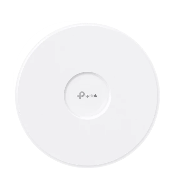 Access point Omada BE9300 Ceiling Mount Tri-Band Wi-Fi 7 Access Point PORT 1x10G RJ45 Port SPEED 574Mbps at 2.4 GHz + 2880 Mbps at 5 GHz+ 5760 Mbps at 6 GHz FEATURE 802.3bt POE++ and 12V DC Power
