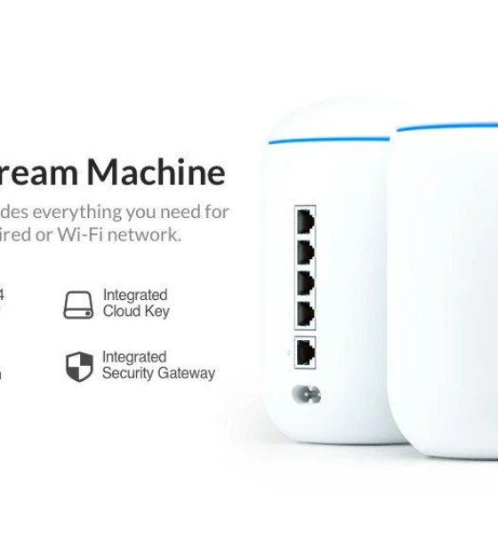 Access point Router Wireless Ubiquiti Gigabit UniFi Dream Machine, Dual-Band, WiFi 5