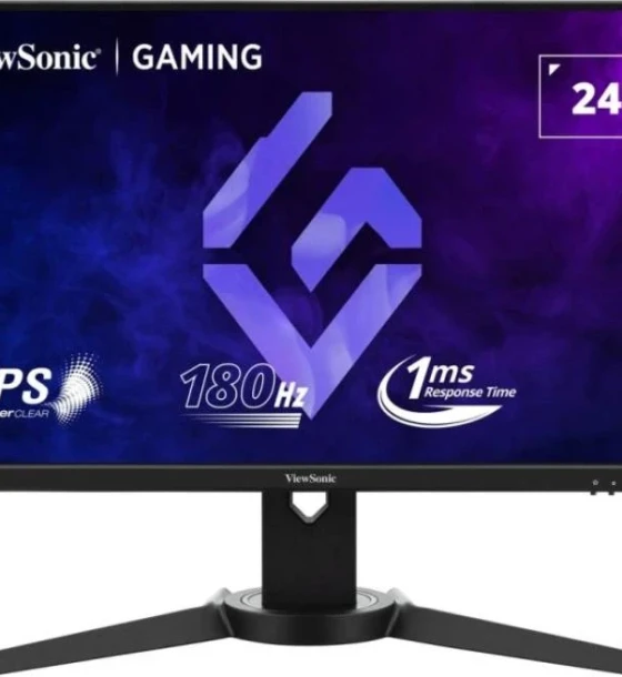 Monitor ViewSonic 23.8 inch VX2479J-HD-PRO, 16:9, IPS, 1920x1080, 180Hz, MPRT 1ms, Luminozitate max 250 cdmp, Contrast static 1000:1, Contrast dynamic 50M 1, Color
