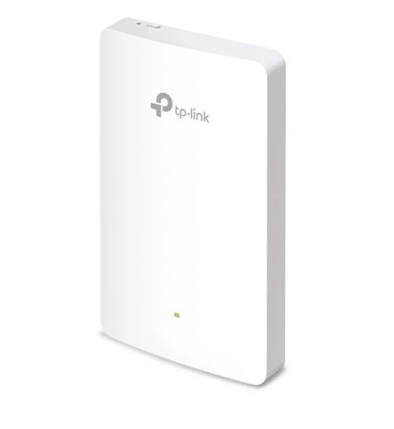 Access point TP-Link Wireless Access Point EAP615-Wall, AX1800 WIFI 6, Dual-Band, Uplink 1 Gigabit Ethernet RJ-45 Port, Downlink 3 10 Mbps Ethernet Ports, Wireless Standards IEEE 802.11ax ac n g b a