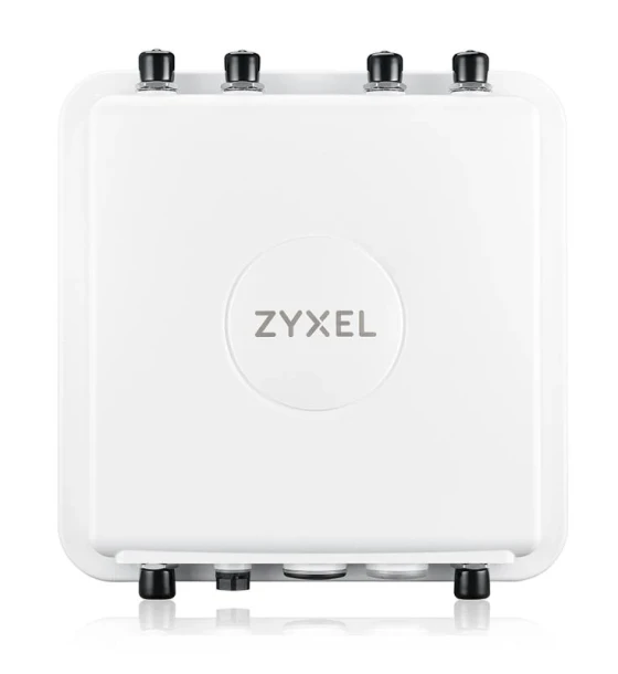 WAX655E, 802.11ax 4x4 Outdoor Access Point external Antennas not included, Single Pack exclude Power Adaptor, 1 year Nebula Pro pack license bundled, EU and UK, UNIFIED AP, ROHS