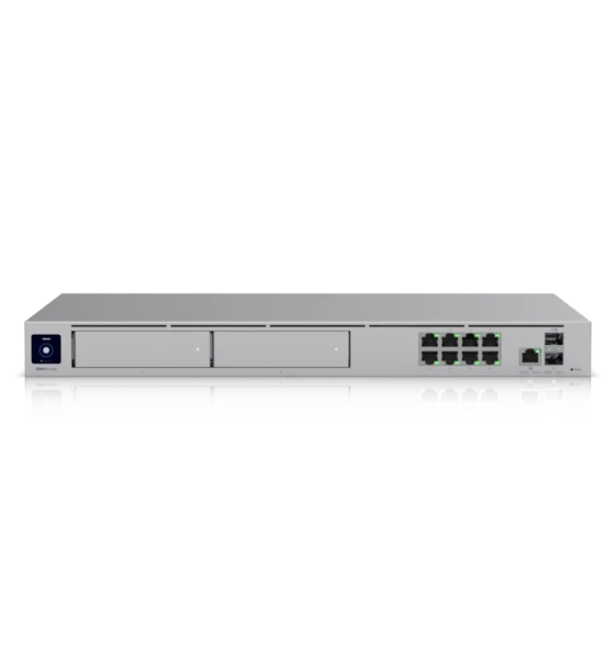 Access point Ubiquiti UniFi Dream Machine PRO MAX, 2.0 GHz quad-core processor, Dual WAN Ports, One 10G SFP+ Port, 2.5G RJ45+ Port, 2x 3.5 inch HDD Bay for NVR Storage