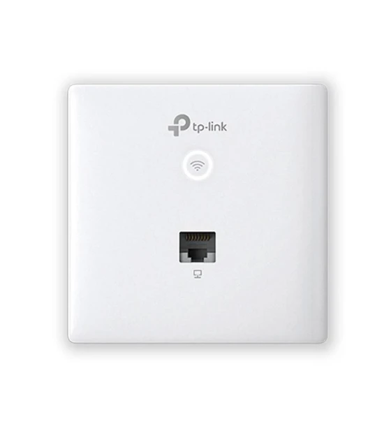 Wireless Access Point TP-Link EAP230-WALL, 1x 10 Mbps Ethernet Port, 802.3af/802.3at PoE, 2 Dual-Band Antennas, 2.4 GHz 2x 4 dBi, 5 GHz 2x 3.6 dBi, Mounting Wall Plate Mounting