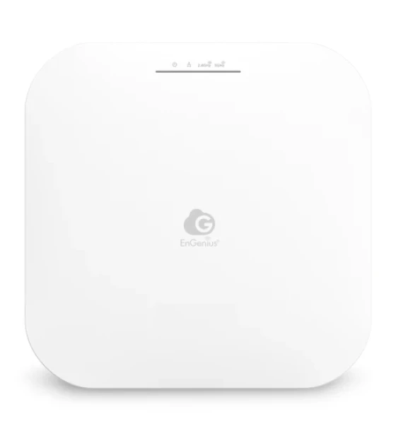 Access point EnGenius Managed / stand-alone Indoor 11ax 4x4 Access point AP/Indoor, Wi-Fi 6, with Cloud management Dual Band 11ax 1148+2400Mbps 4T4R 2.5GbE PoE.at + 3dBi ia