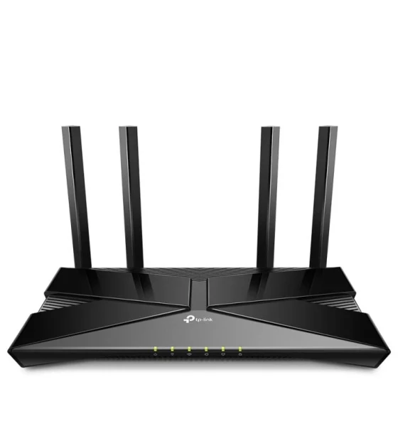 Access point Router Wi-Fi 6 TP Link AX1800 Dual-Band, 4 antene externe, interfata 1 10 Mbps RJ45 WAN Port, 4 10 Mbps RJ45 LAN Ports, frecventa 2.4 GHz and 5 GHz