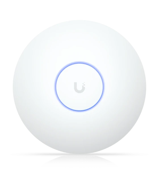 Access point Acces point Ubiquiti U7-LR Wifi 7, 1 x RJ-45 port, 7300 Mbit s, tensiune DC 42.5 - 57 V, alb