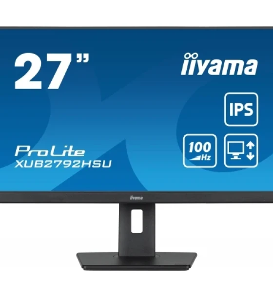 Monitor LED Iiyama ProLite XUB2792HSU-B6, 27inch, 1920x1080, 0.4ms, Black