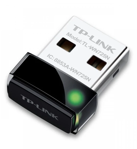 Router wireless Adaptor Wireless TP-LINK TL-WN725N, Wi-Fi, Single-Band