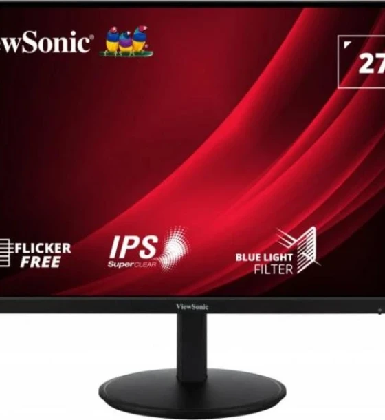 Monitor ViewSonic 27 inch VG2709-2K-MHD-2, 16:9, IPS, 2560x1440, 100Hz, GtG 4ms, Luminozitate max 350 cdmp, Contrast static 1000:1, Contrast dynamic 50M 1, Color
