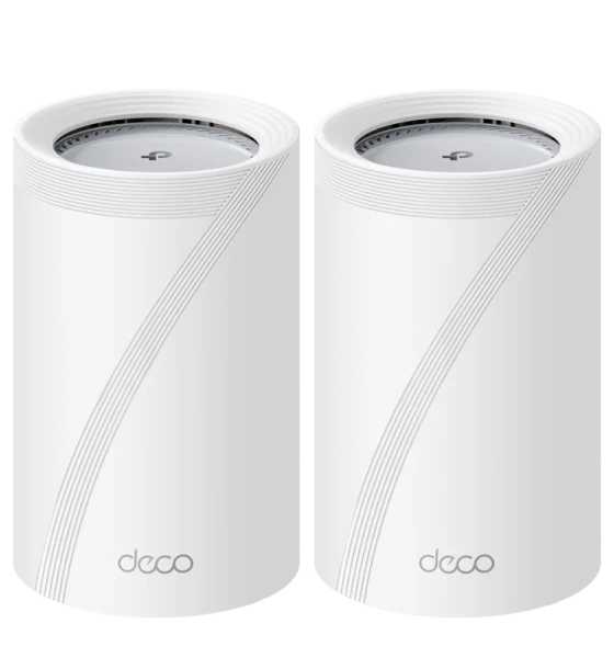Router wireless BE11000 Whole Home Mesh Wi-Fi 7 System Tri-Band SPEED 688 Mbps at 2.4 GHz + 4324 Mbps at 5 GHz + 5765 Mbps at 6 GHz SPEC Internal Antennas