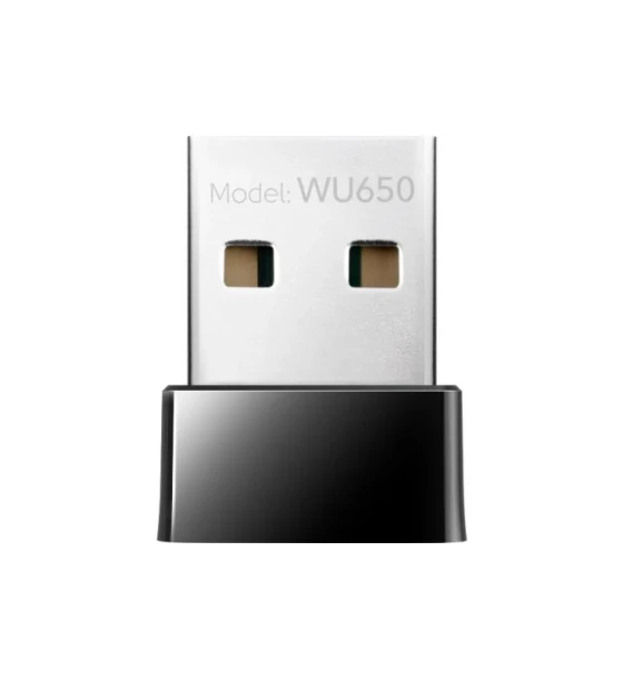 Router wireless CUDY 650Mbps Wi-Fi USB Adapter, Mini Size, 433Mbps at 5GHz + 200Mbps at 2.4GHz, Nano Size, USB 2