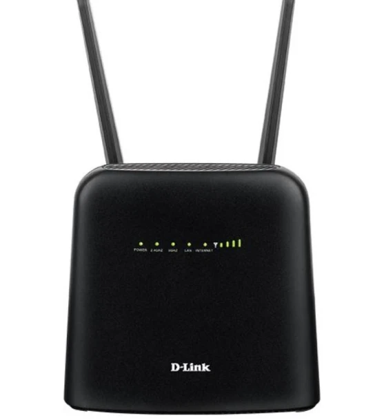 D-Link Router Wireless DWR-960 4G cat.7, AC1200, LTE + Wi-Fi SOC chipset, 2 x prturi gigabit LAN, 1 x WAN, 2 x antene externe, 2 x 2 MU- MIMO, 300 Mbps download, 100 Mbps Upload