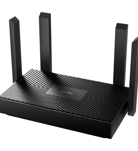 Router wireless CUDY AX1500 Gigabit Dual Band Wi-Fi 6 Router, Chipset Realtek, 802.11ax ac a b g n