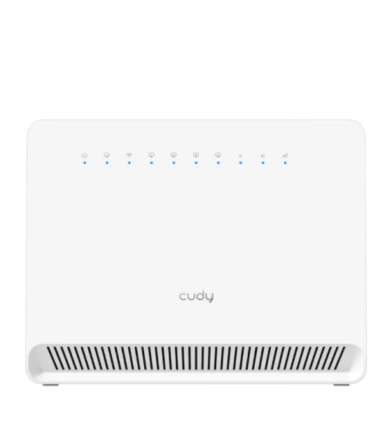 Router wireless CUDY N300 Wi-Fi 4G LTE Cat.4 Router, build-in 4G LTE modem, 4 10 100M RJ45 Ports, Nano SIM Slot