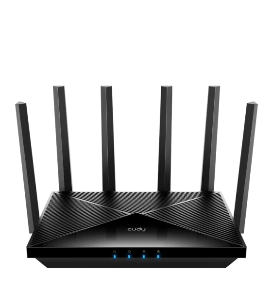 CUDY Router BE6500 2.5G Dual Band Wi-Fi 7, Chipset Broadcom, standard 802.11be/ax/ac/a/b/g/n, 5764Mbps la 5GHz + 688Mbps la 2.4GHz, 1 x 2.5Gbps WAN Port, 4 x porturi 10/100/1000Mbps