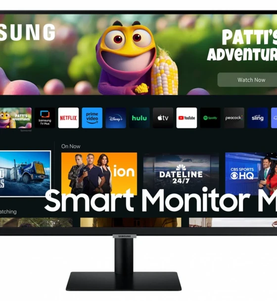 Monitor LED Samsung Smart M5 LS27CM500EUXDU, 27inch, 1920x1080, 4ms GTG, Black