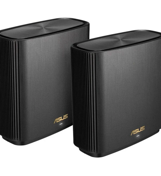 Router wireless ASUS Gigabit Mesh ZenWiFi, AX XT8, Wifi 6, Tri-Band, 2 pack