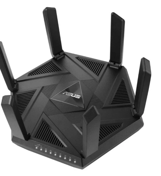 Router Wireless Asus RT-AXE7800, tri-band, WI-FI 6, standarde reteaEEE 802.11a, IEEE 802.11b, IEEE 802.11g, WiFi 4 802.11n WiFi 5 802.11ac, WiFi 6 802.11ax, WiFi 6E 802.11ax, IPv4