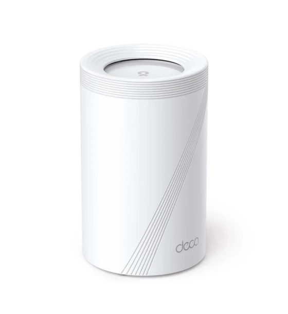 Router wireless TP-LINK DECO BE65 2-PACK Sistem Mesh WI-FI 7, BE9300, TRI-BAND, Standarde wireless IEEE 802.11be/ax 6 GHz, IEEE 802.11be/ax/ac/n/a 5 GHz, IEEE 802.11ax/n/b/g 2.4 GHz