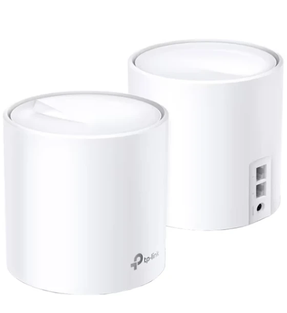 Router wireless TP-Link DECO X10 2-PACK Sistem Mesh Wi-Fi 6 Dual-Band AX1500 cu acoperire in toata locuinta, Standarde wireless IEEE 802.11ax/ac/n/a 5 GHz, IEEE 802.11n/b/g 2.4 GHz