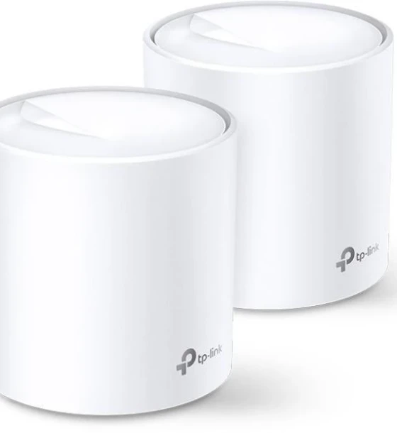 Router wireless TP-Link AX3000 whole home mesh Wi-Fi 6 System, Deco X60 2-pack Standarde Wireless IEEE 802.11 ax/ac/n/a 5 GHz, IEEE 802.11 ax/n/g/b 2.4 GHz, 2 LAN/WAN Gigabit Ethernet Ports