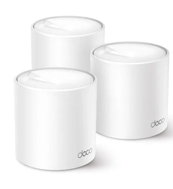 Router wireless TP-Link AX3000 whole home mesh Wi-Fi 6 System, Deco X50 3-pack Dual- Band, Standarde Wireless IEEE 802.11ax ac n a 5 GHz, IEEE 802.11ax n b g 2.4 GHz, viteza wireless 5 GHz 2402 Mbps