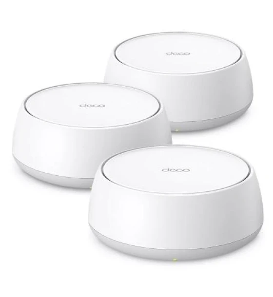 Router wireless TP-LINK DECO BE25 3-PACK Sistem Mesh WI-FI 7, Dual-Band, standarde wireless Wi-Fi 7 IEEE 802.11be/ax/ac/n/a 5 GHz, IEEE 802.11be/ax/n/b/g 2.4 GHz