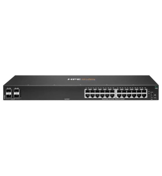 Switch retea HPE Aruba Networking CX 6100 24G 4SFP+