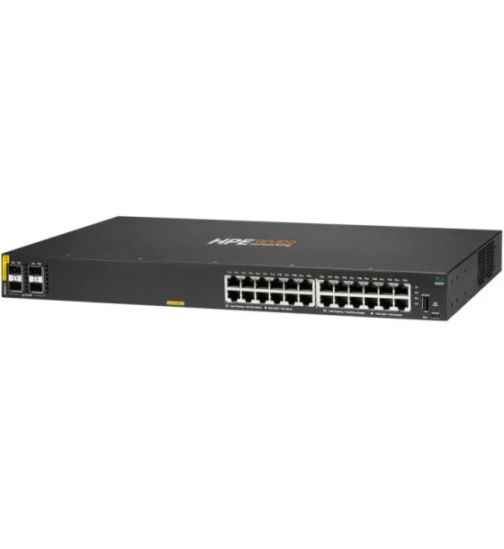 Switch retea HPE Aruba Networking CX 6000 24G Class4 PoE 4SFP 370W