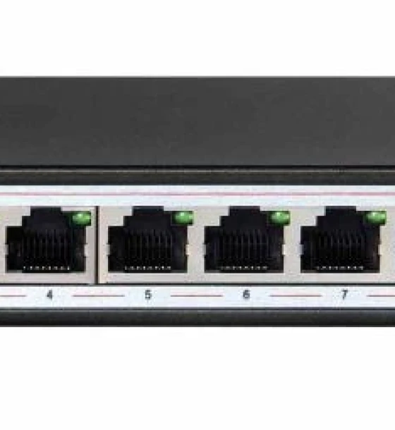 Switch retea Extralink CERES PoE Switch 8x 100Mb s PoE+ 2x RJ45 Uplink 100Mb s 96W